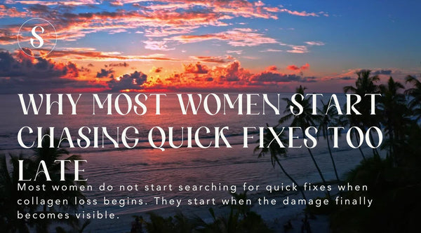 Why Most Women Start Chasing Quick Fixes Too Late